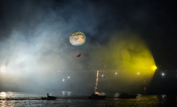 Festival Scarlet Sails — Stock fotografie