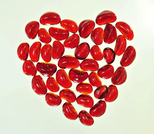 Red hot heart — Stock Photo, Image