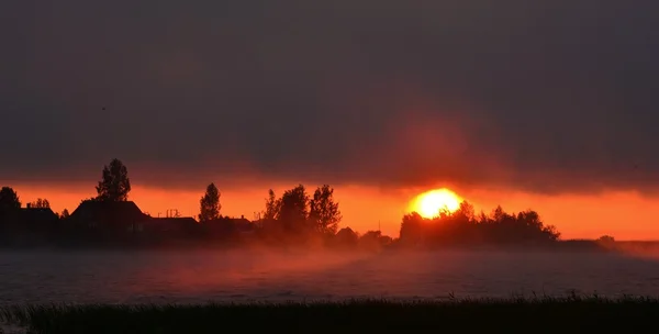 Sunrise güzel manzara — Stok fotoğraf