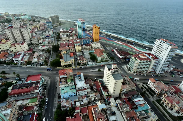 Luchtfoto van Havana (Habana) — Stockfoto