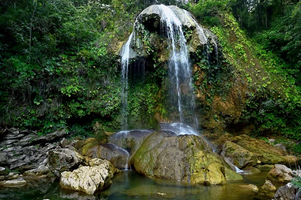 Salton Falls Soroa Kuba — Zdjęcie stockowe