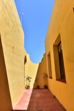 Geleneksel ev renkli unsurları