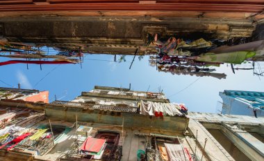 Küba. Eski Havana sokakları.