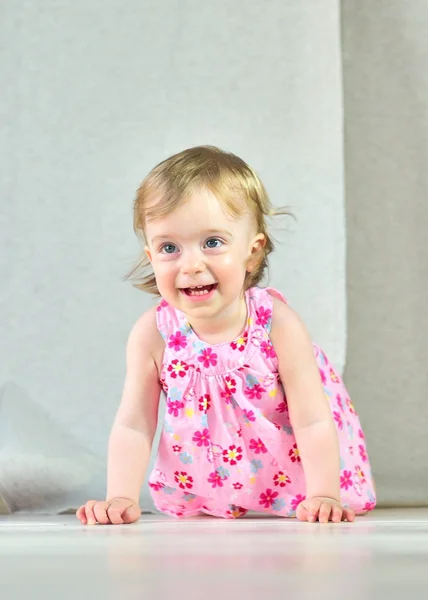 Happy little girl — Stock Photo, Image