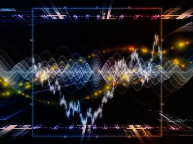 Salınım grafik arka planı