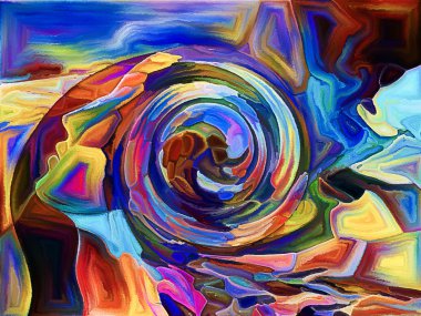 Renkli parçalanma arka plan