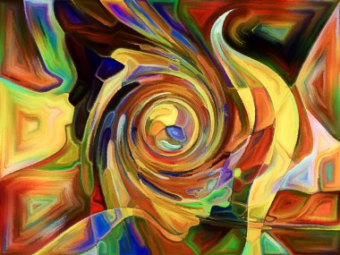 Parçalanma kompozisyon arka plan