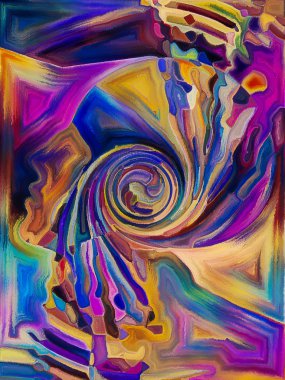 Renkli parçalanma arka plan