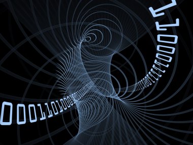 Sembolik uzay arka plan