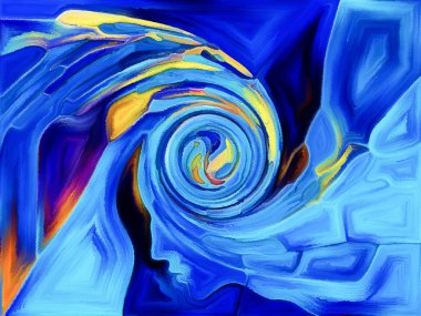 Canlı parçalanma arka plan