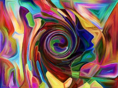 Parçalanma soyutlama arka plan