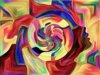 Renkli parçalanma arka plan