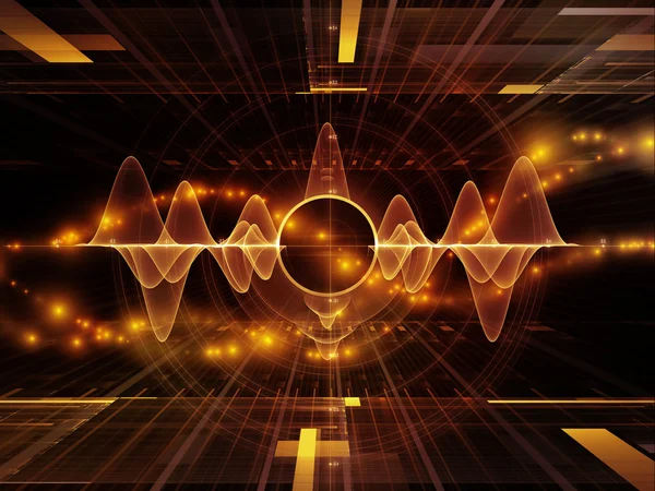 Signal Processing background — Stock Photo, Image