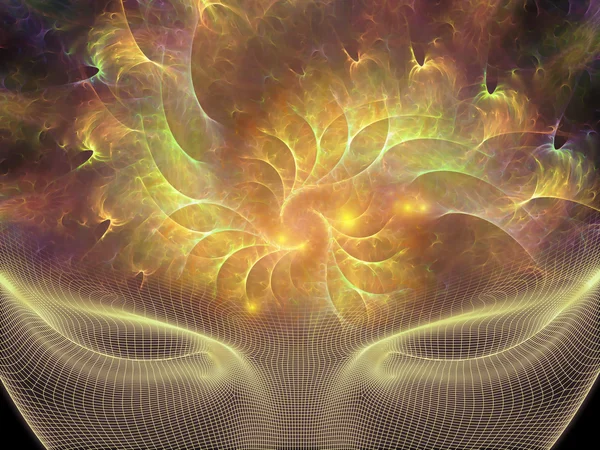 Spiral Mind background — Stock Photo, Image
