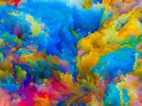 Synergieffekter av färger — Stockfoto