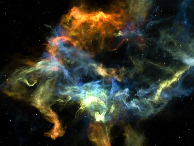 Kavramsal Cosmos arka plan