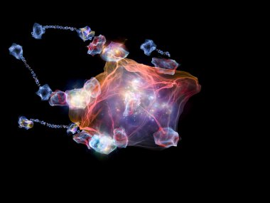 Dijital mücevher arka plan