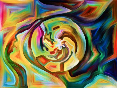 Renkli parçalanma arka plan