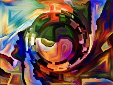 Renkli parçalanma arka plan