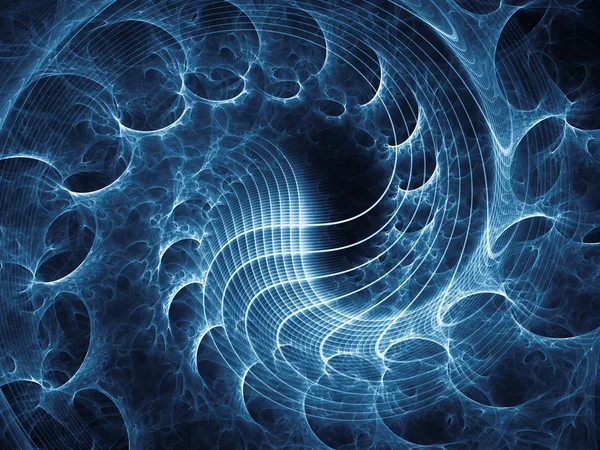 Virtual Spiral Pattern — Stock Photo, Image