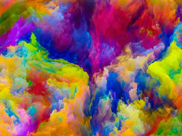 Numeric Colors background — Stock Photo, Image
