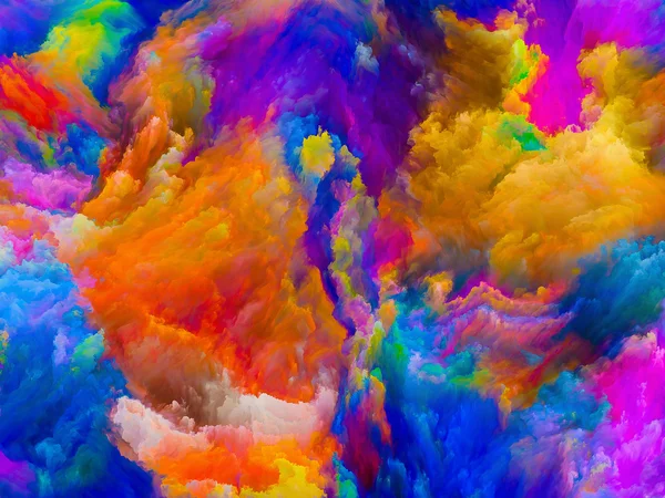 Virtual Life of Colors — Stock Photo, Image