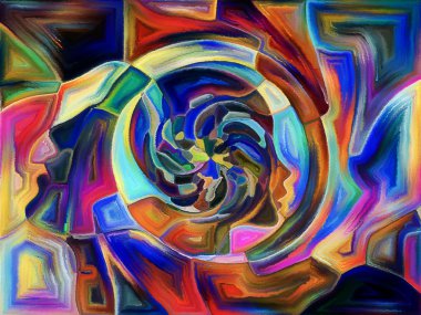 Parçalanma arka plan