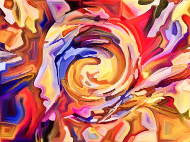 Renkli parçalanma arka plan