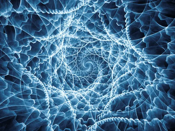 Spiral Vortex background — Stock Photo, Image