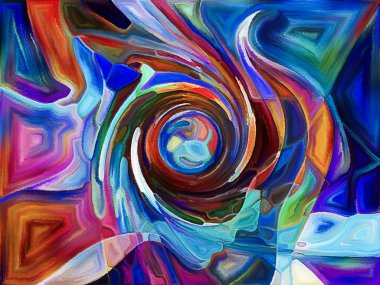 Gelişen parçalanma arka plan