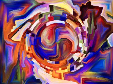 Parçalanma arka plan