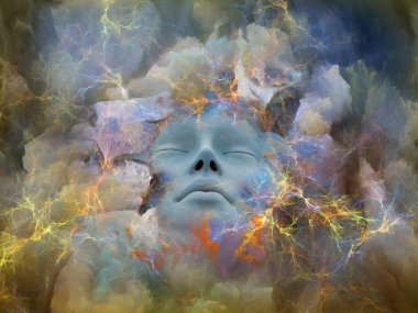 Boyalı rüya arka plan