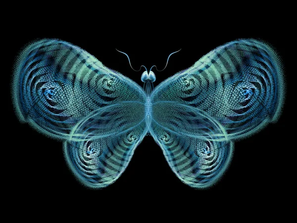 Butterfly Elegance background — 스톡 사진