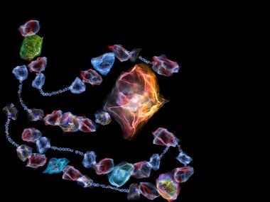 Sanal mücevher arka plan