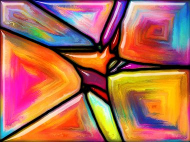 Boyalı desen arka plan