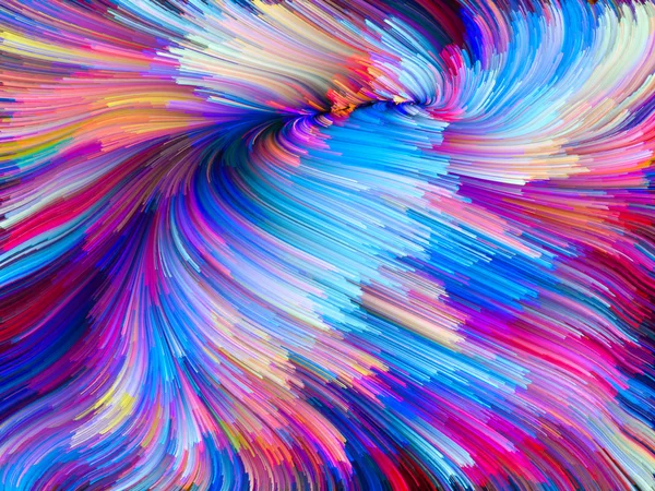 Accidental Color Vortex — Stock Photo, Image