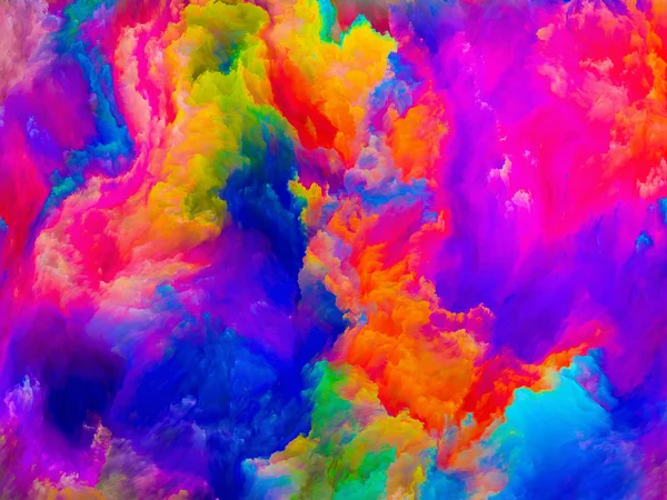 Virtual Life of Colors — Stock Photo, Image