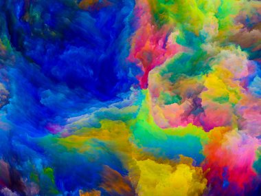 Dijital renk arka plan