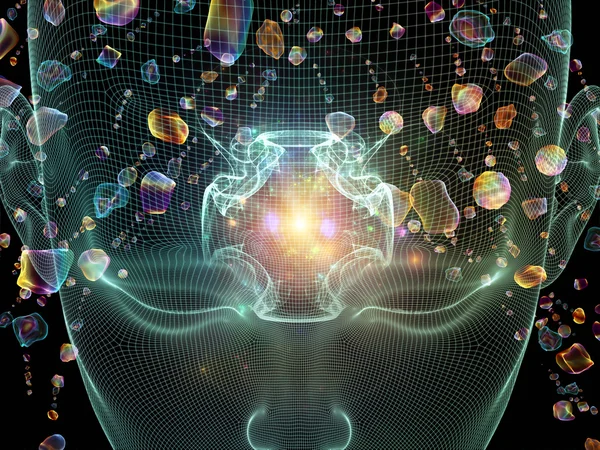 Mind Oscillation background — Stock Photo, Image