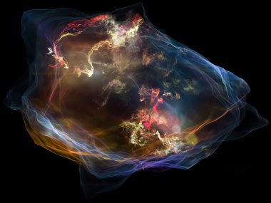 Parlayan imkansız arka plan