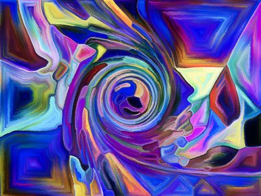 Parçalanma arka plan