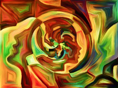 Parçalanma arka plan