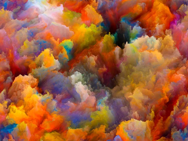 Synergieffekter av färg — Stockfoto
