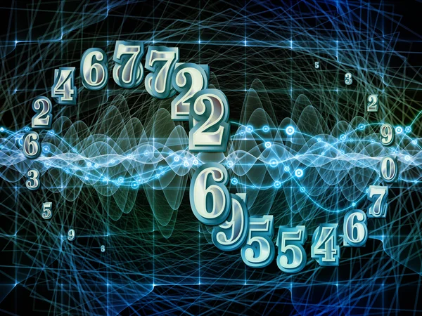Avance de Números —  Fotos de Stock