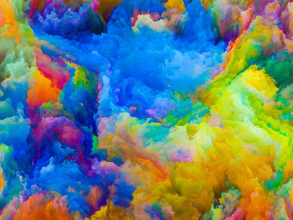 Synergieën van kleuren — Stockfoto