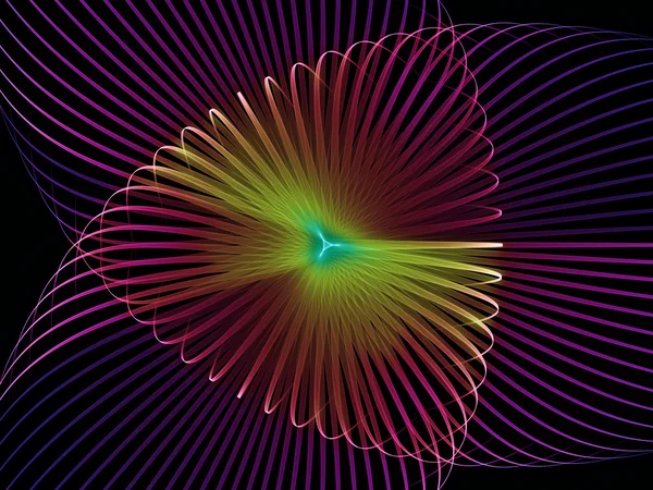 Visualización de líneas de cuadrícula —  Fotos de Stock