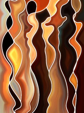 Kadın eğrileri arka plan