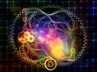 Canlı soyut görselleştirme