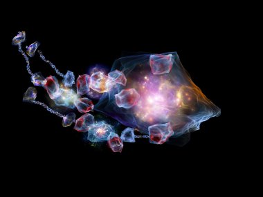 Dijital mücevher arka plan