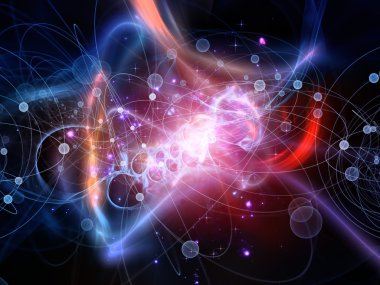 Parçacıkların ışıklar